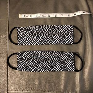 Facemask 3 ply, 2 for $12